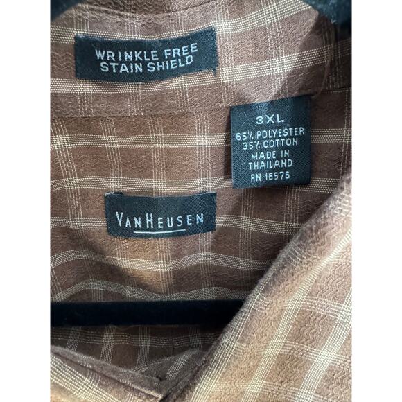 Van Heusen Men's 3XL Long Sleeve Shirt - Picture 2 of 3